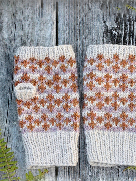 Cloudberry Fingerless glove Kit